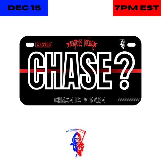 CHASE? - BIKE PLATE