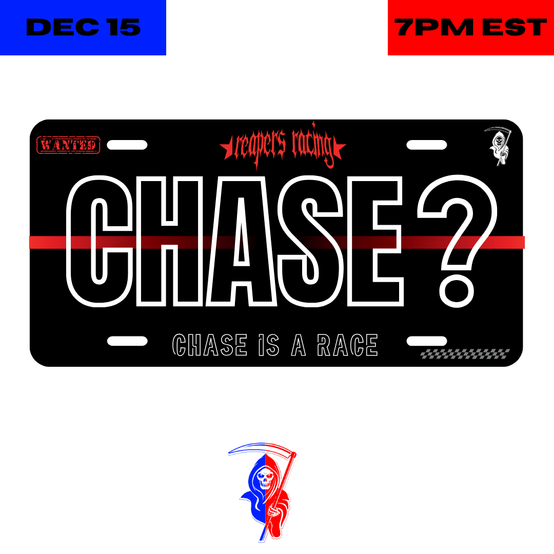 CHASE? - CAR PLATE